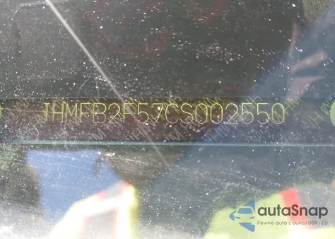 2012 Honda Civic Lx из США, поврежденный, VIN JHMFB2F57CS002550